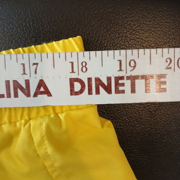 Pine Trails Performance Women's Yellow Athletic Shorts 100% Polyester Activewear - Picture 5 of 8